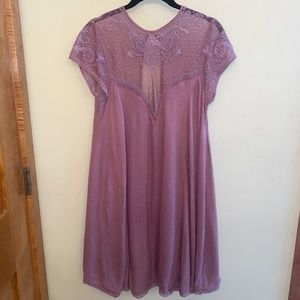 Anthropologie Kimchi Blue dress light purple/pink